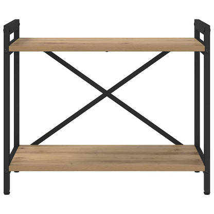 Knihovna 60 X 30 X 50 Cm Kompozitní Dřevo Artisanový Dub