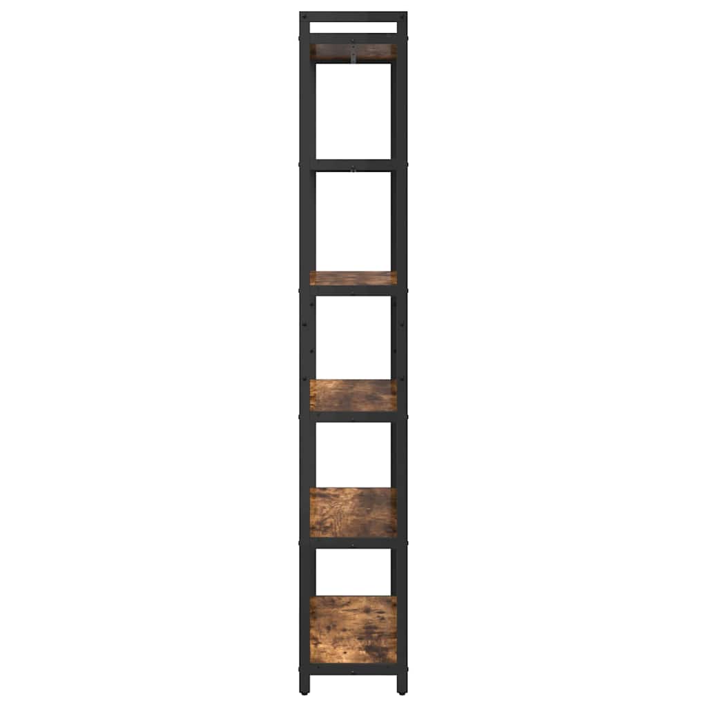 Knihovna 80 X 30 X 189,5 Cm Kompozitní Dřevo Kouřový Dub