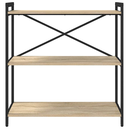 Knihovna 80 X 30 X 85 Cm Kompozitní Dřevo Sonoma Dub