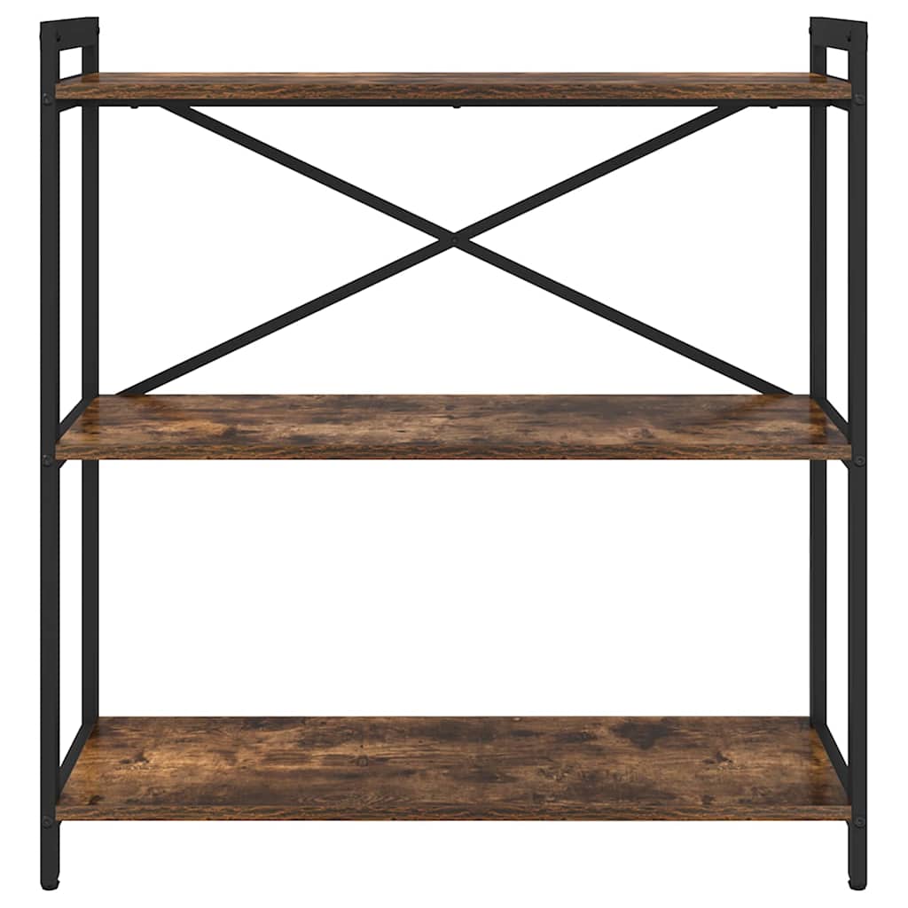 Knihovna 80 X 30 X 85 Cm Kompozitní Dřevo Kouřový Dub
