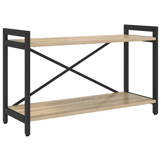 Knihovna 80 X 30 X 50 Cm Kompozitní Dřevo Sonoma Dub