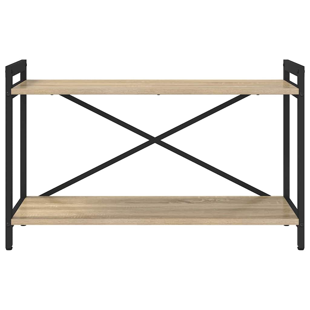Knihovna 80 X 30 X 50 Cm Kompozitní Dřevo Sonoma Dub