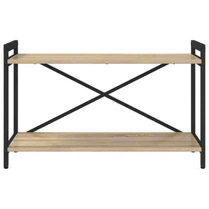 Knihovna 80 X 30 X 50 Cm Kompozitní Dřevo Sonoma Dub