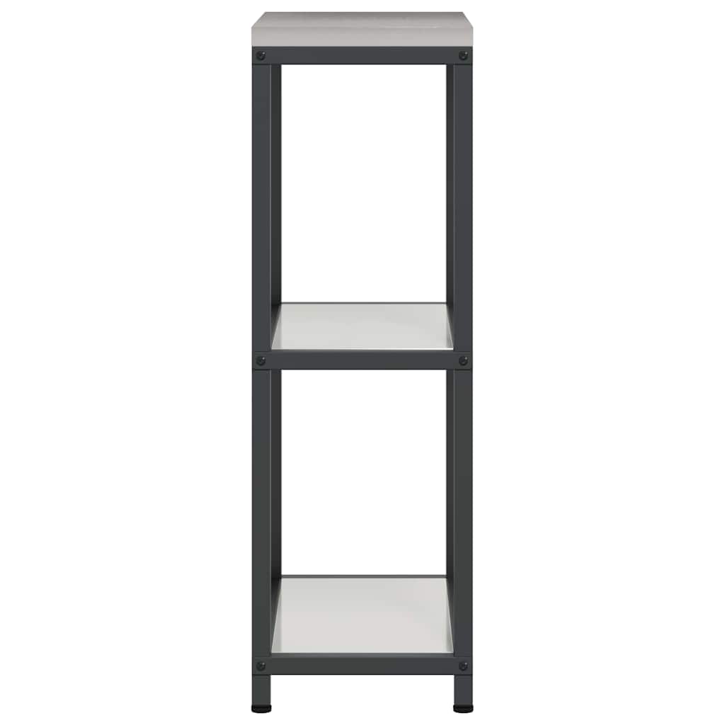 Kuchyňská Police Hattem Stříbrná 30 X 50 X 92 Cm Ocel