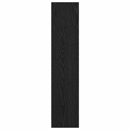 Knihovna 80 X 24 X 109 Cm Kompozitní Dřevo Černý Dub