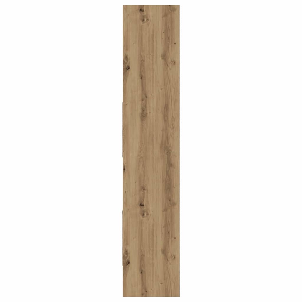 Knihovna 5 Úrovní 40 X 35 X 180 Cm Kompozitní Dřevo