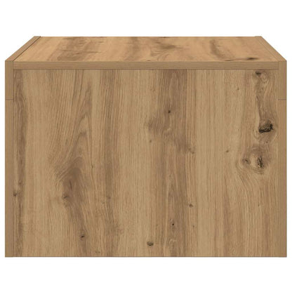 Konferenční Stolek Artisanový Dub 50 X 50 X 35 Cm