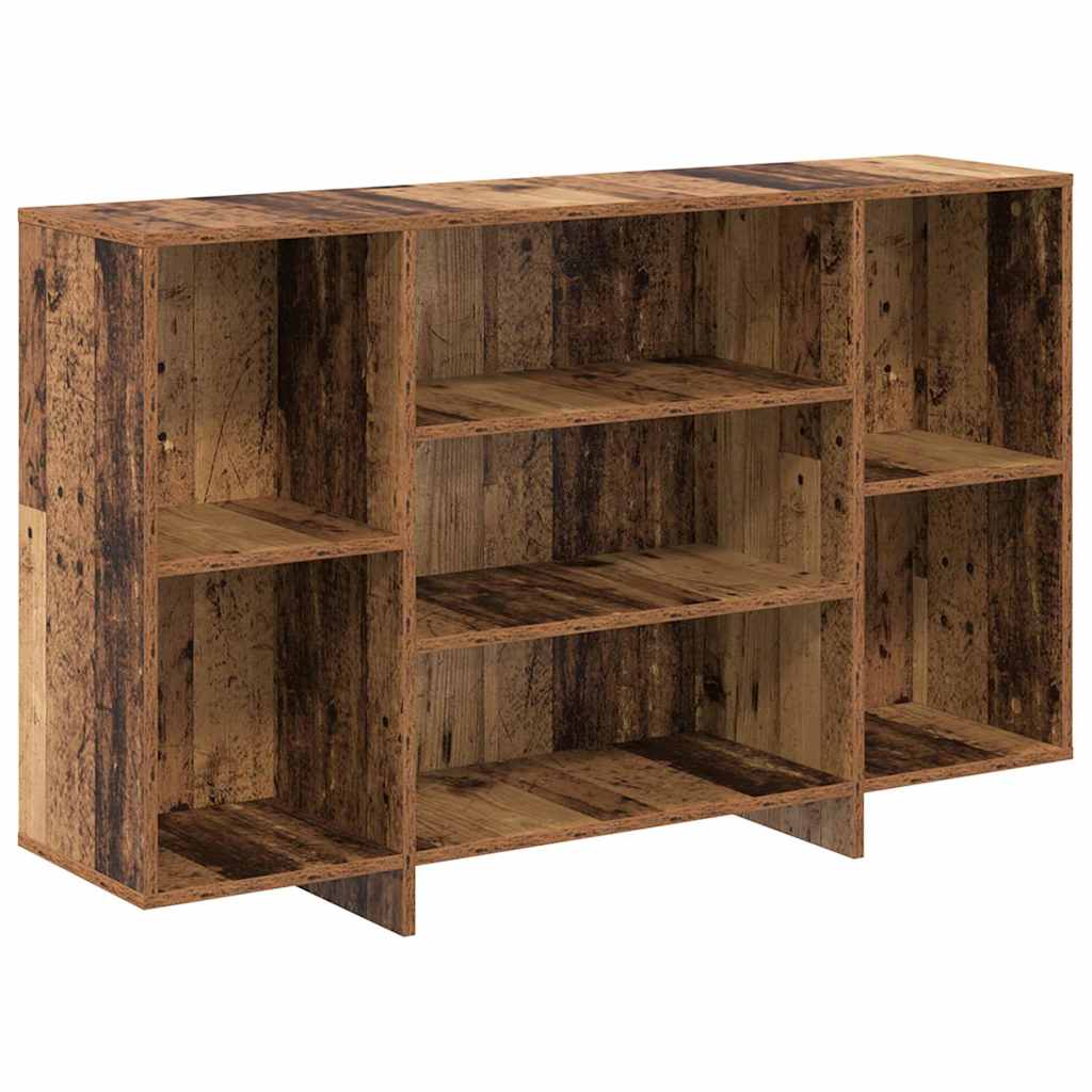 Servírovací Skříň Staré Dřevo 120 X 30 X 75 Cm Kompozitní Dřevo