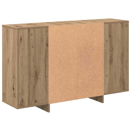 Servírovací Skříň Artisanový Dub 120 X 30 X 75 Cm