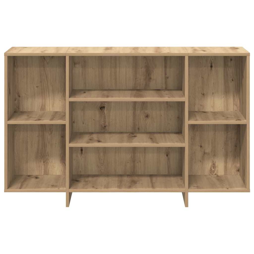 Servírovací Skříň Artisanový Dub 120 X 30 X 75 Cm