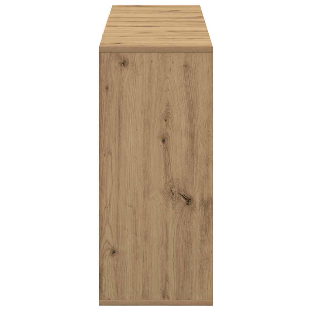 Servírovací Skříň Artisanový Dub 120 X 30 X 75 Cm