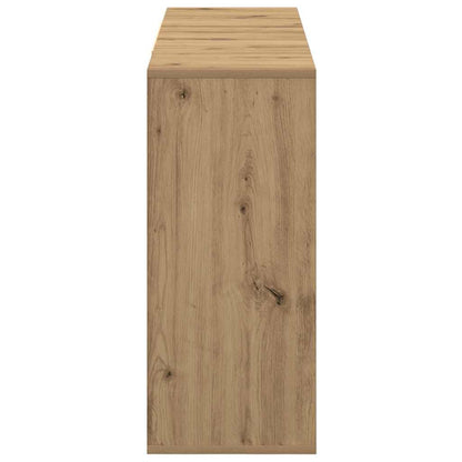 Servírovací Skříň Artisanový Dub 120 X 30 X 75 Cm