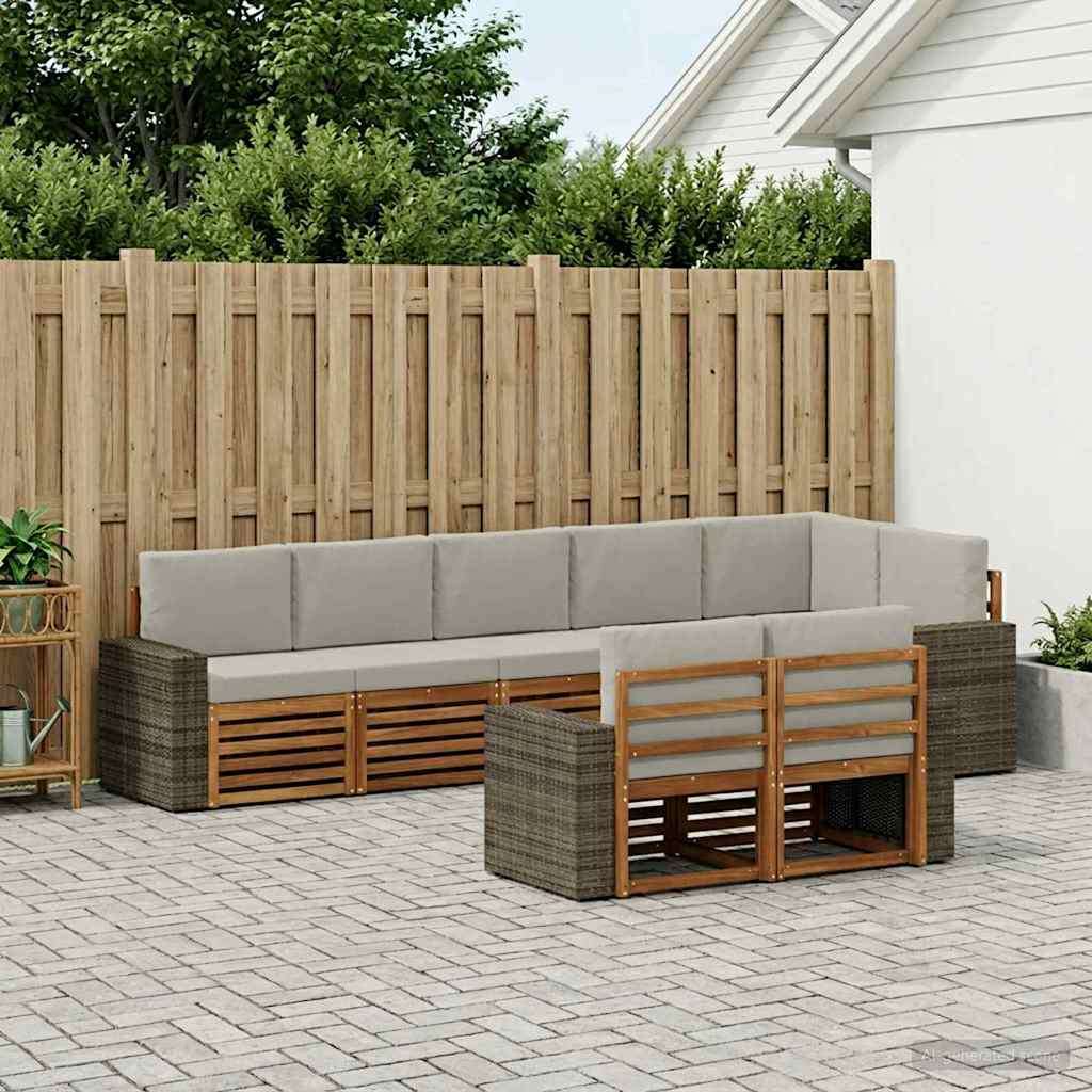 Venkovní Pohovková Souprava 8 Ks Polyester