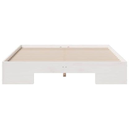 Rám Postele Bílá 120 X 190 Cm
