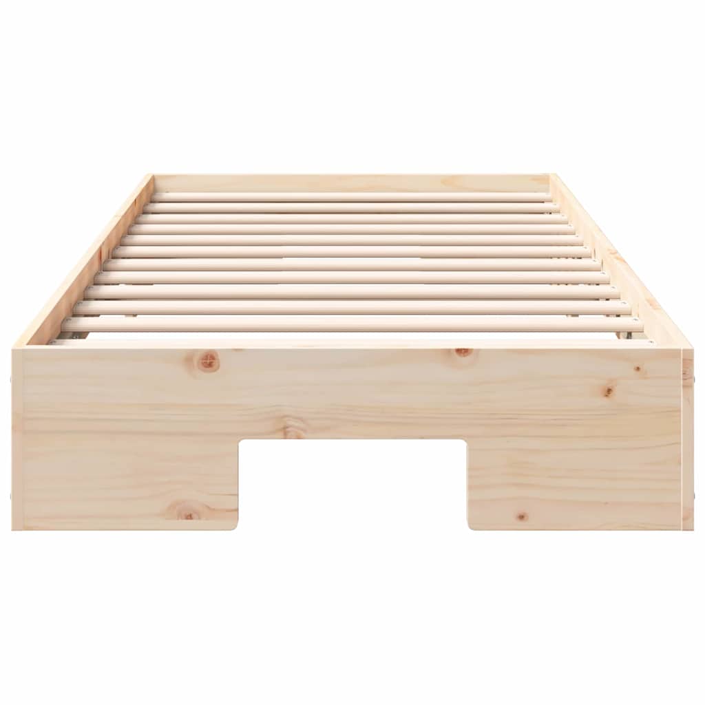 Rám Postele Hnědá 75 X 190 Cm