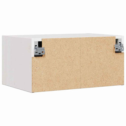 Noční Stolek Se Zásuvkou 2 Pcs Bílá 50 X 32,5 X 24 Cm