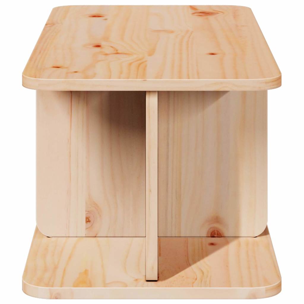 Konferenční Stolek Přírodní 80 X 39,5 X 33,5 Cm