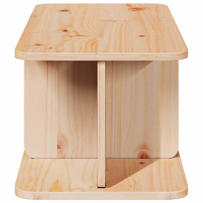 Konferenční Stolek Přírodní 80 X 39,5 X 33,5 Cm