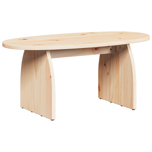 Konferenční Stolek Hnědá 80 X 40 X 35 Cm Masivní Borové Dřevo
