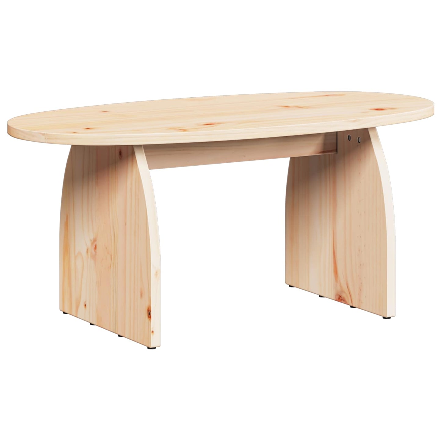 Konferenční Stolek Hnědá 80 X 40 X 35 Cm Masivní Borové Dřevo