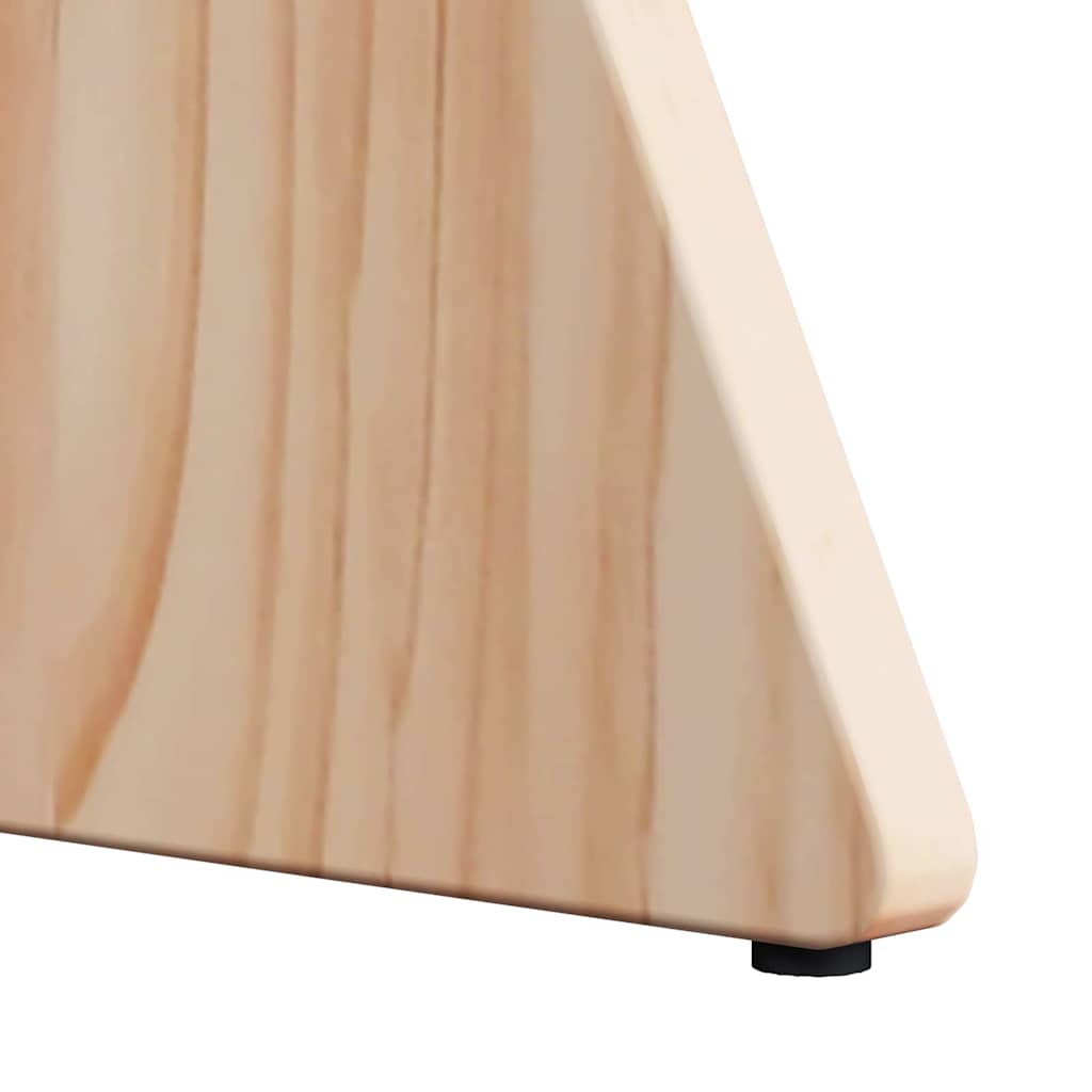 Konferenční Stolek 3 Pcs Přírodní