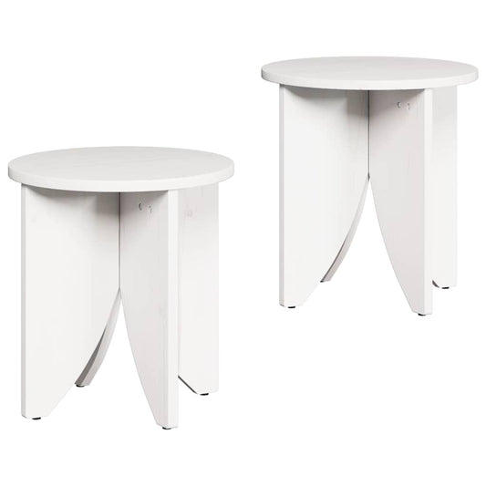 Konferenční Stolek 2 Pcs Bílá