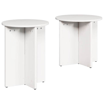 Konferenční Stolek 2 Pcs Bílá