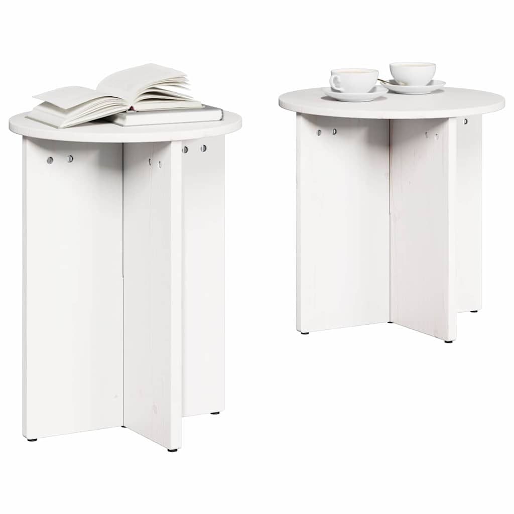 Konferenční Stolek 2 Pcs Bílá