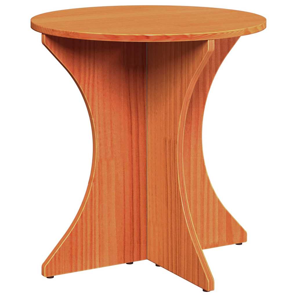 Konferenční Stolek 3 Pcs Voskově Hnědá