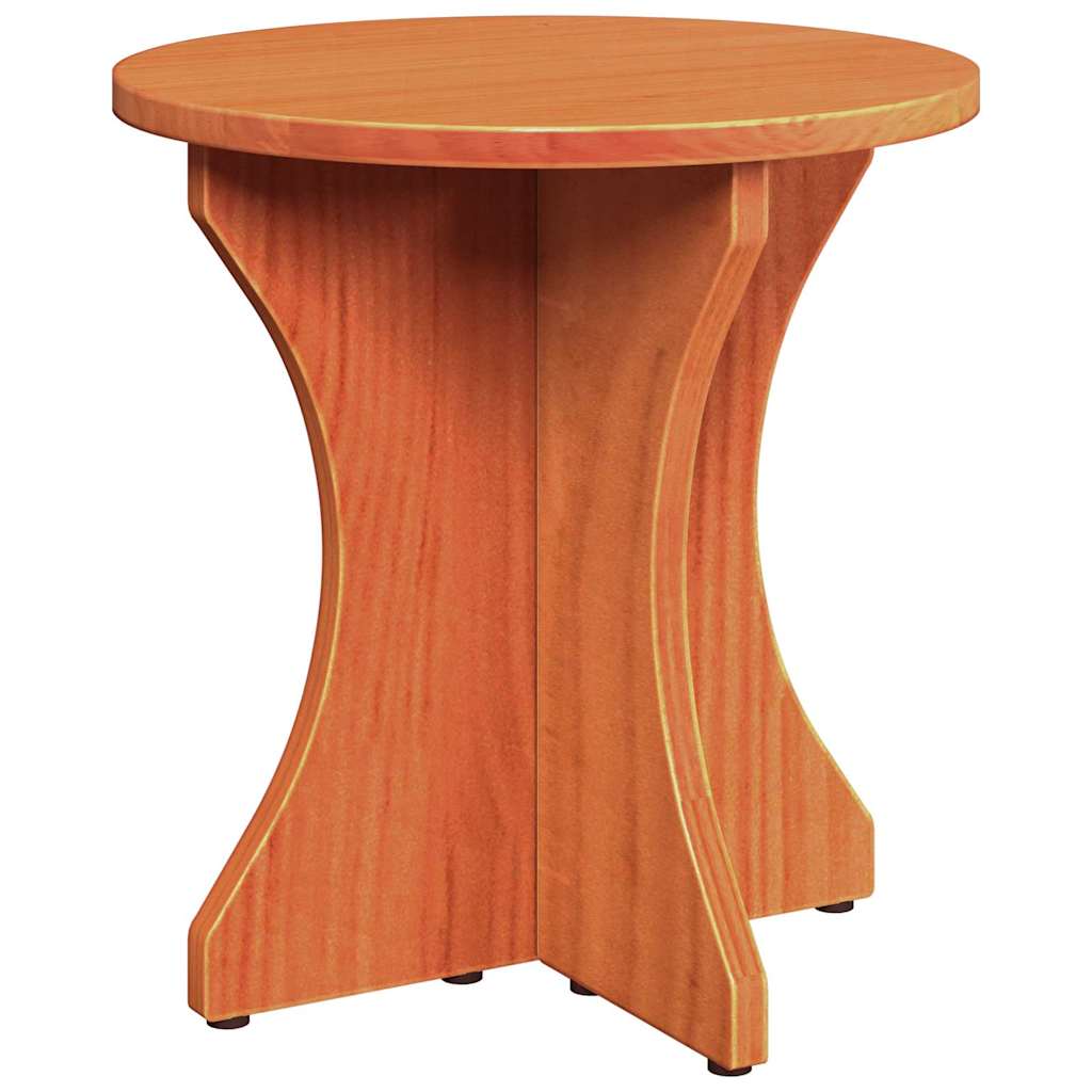 Konferenční Stolek 3 Pcs Voskově Hnědá