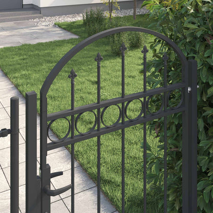 Brána Na Plot Assen 100 X 150 Cm Šedá Zamykatelné