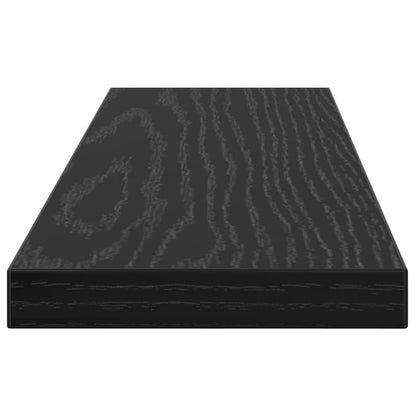 Police Na Knihy 3 Úrovní 4 Pcs 40 X 10 X 1,5 Cm Černý