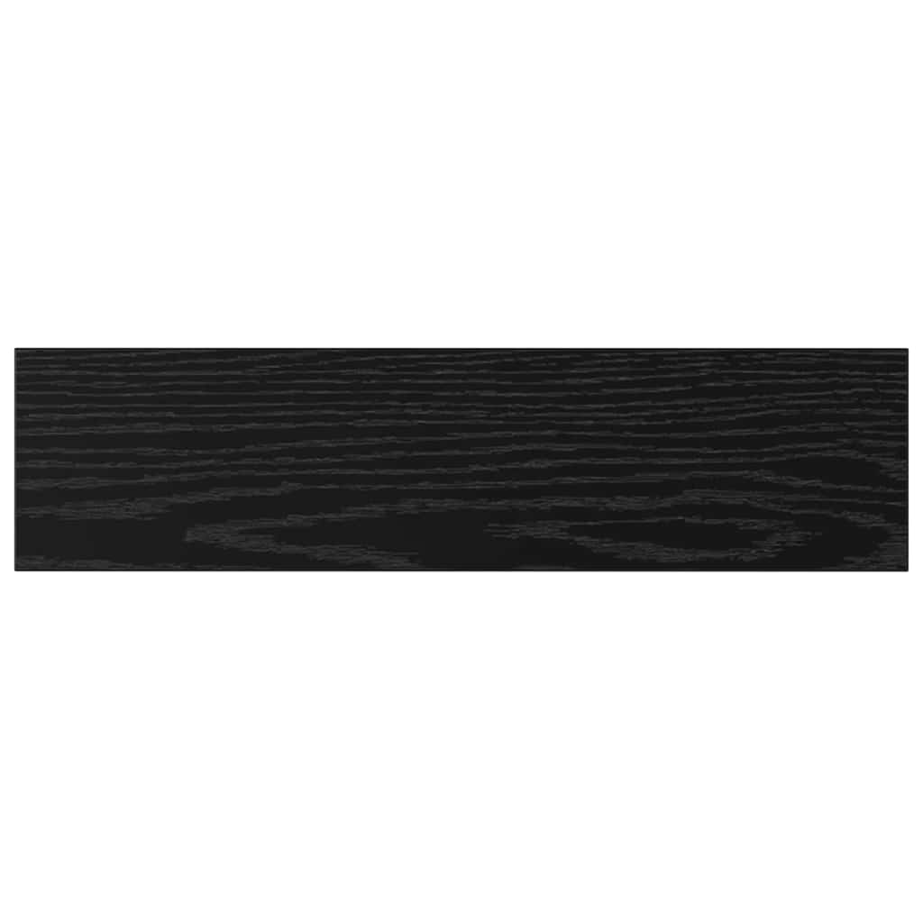 Police Na Knihy 3 Úrovní 4 Pcs 40 X 10 X 1,5 Cm Černý