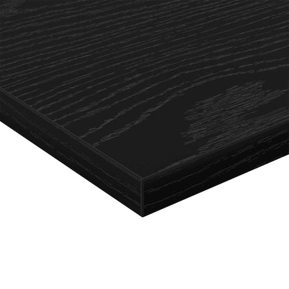 Police Na Knihy 3 Úrovní 4 Pcs 40 X 20 X 1,5 Cm Černý