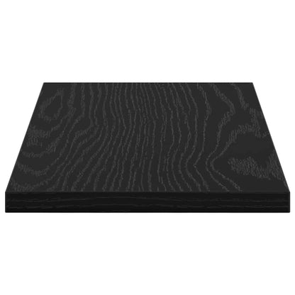 Police Na Knihy 3 Úrovní 4 Pcs 40 X 20 X 1,5 Cm Černý
