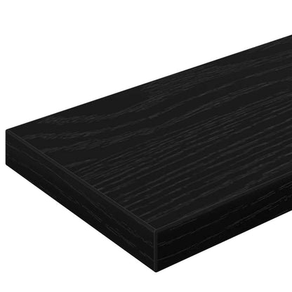 Police Na Knihy 3 Úrovní 4 Pcs 100 X 10 X 1,5 Cm Černý