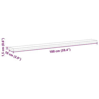 Police Na Knihy 3 Úrovní 4 Pcs 100 X 10 X 1,5 Cm Černý
