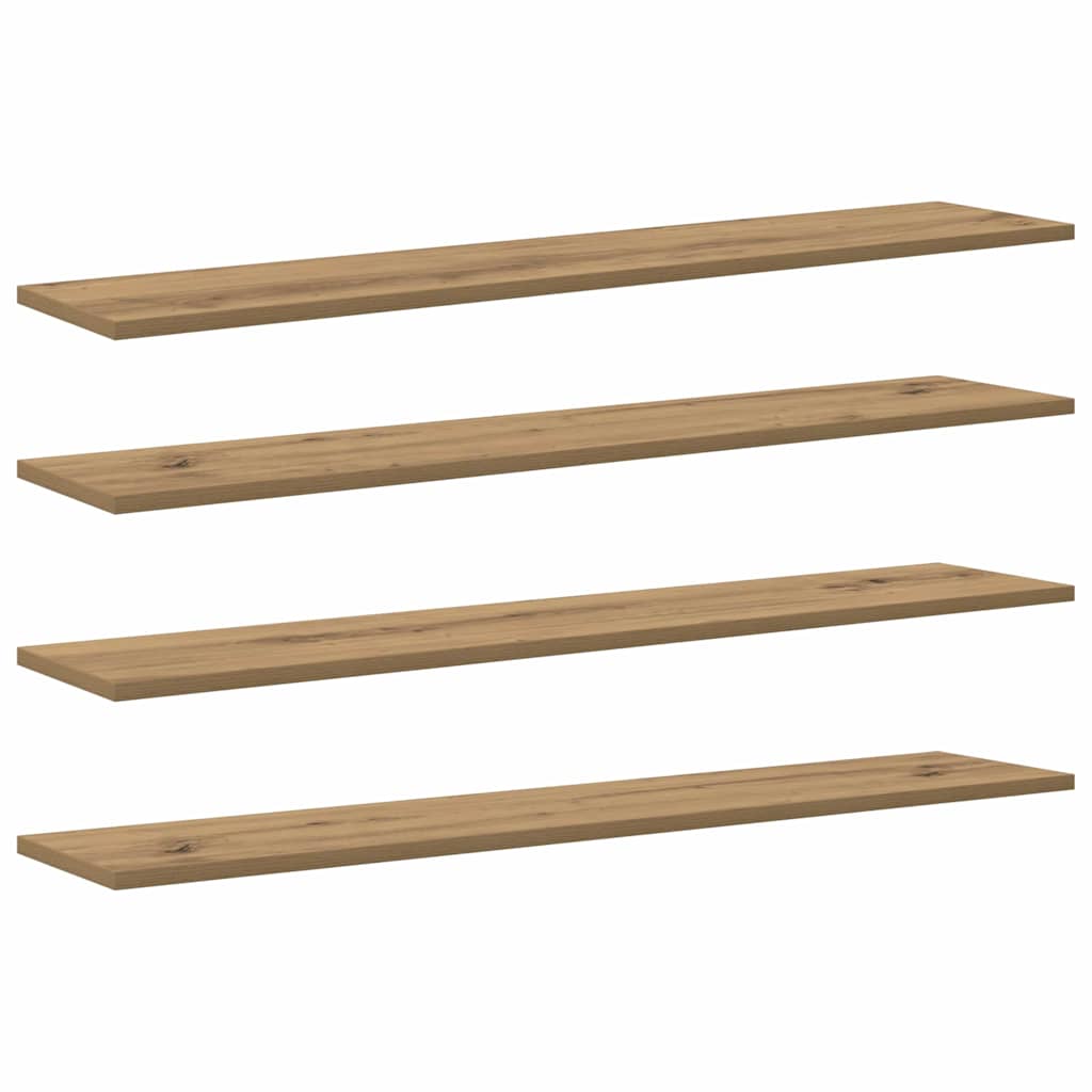 Police Na Knihy 3 Úrovní 4 Pcs 100 X 20 X 1,5 Cm Hnědá