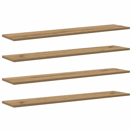 Police Na Knihy 3 Úrovní 4 Pcs 100 X 20 X 1,5 Cm Hnědá