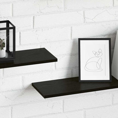 Police Na Knihy 3 Úrovní 4 Pcs 100 X 20 X 1,5 Cm Černý