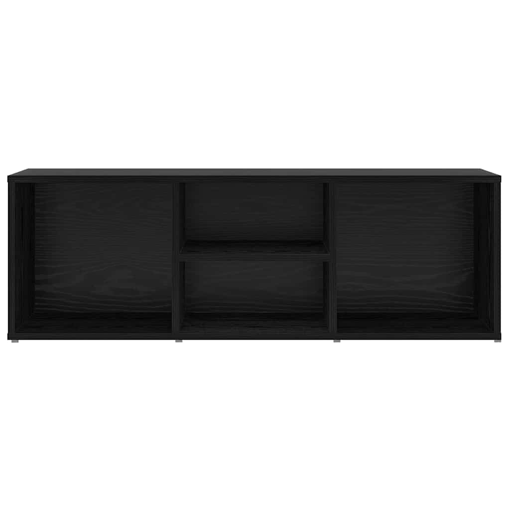 Lavička Na Boty 102 X 35 X 35 Cm Kompozitní Dřevo Černý Dub