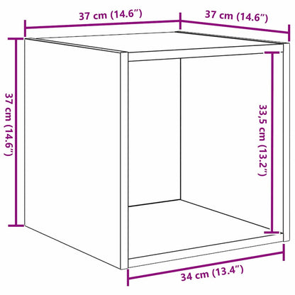 Nástěnná Skříňka Nástěnná Montáž 2 Pcs Staré Dřevo