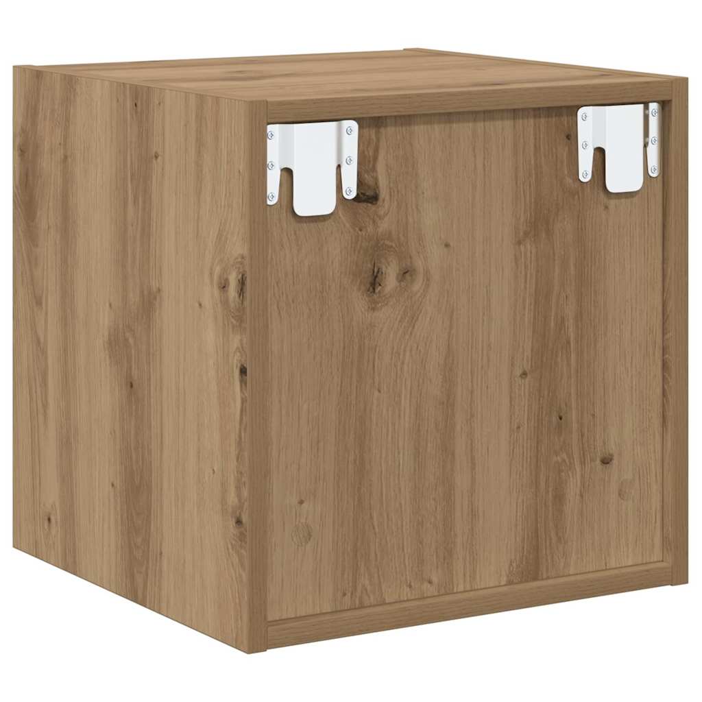 Nástěnná Skříňka Nástěnná Montáž 2 Pcs Artisanový Dub