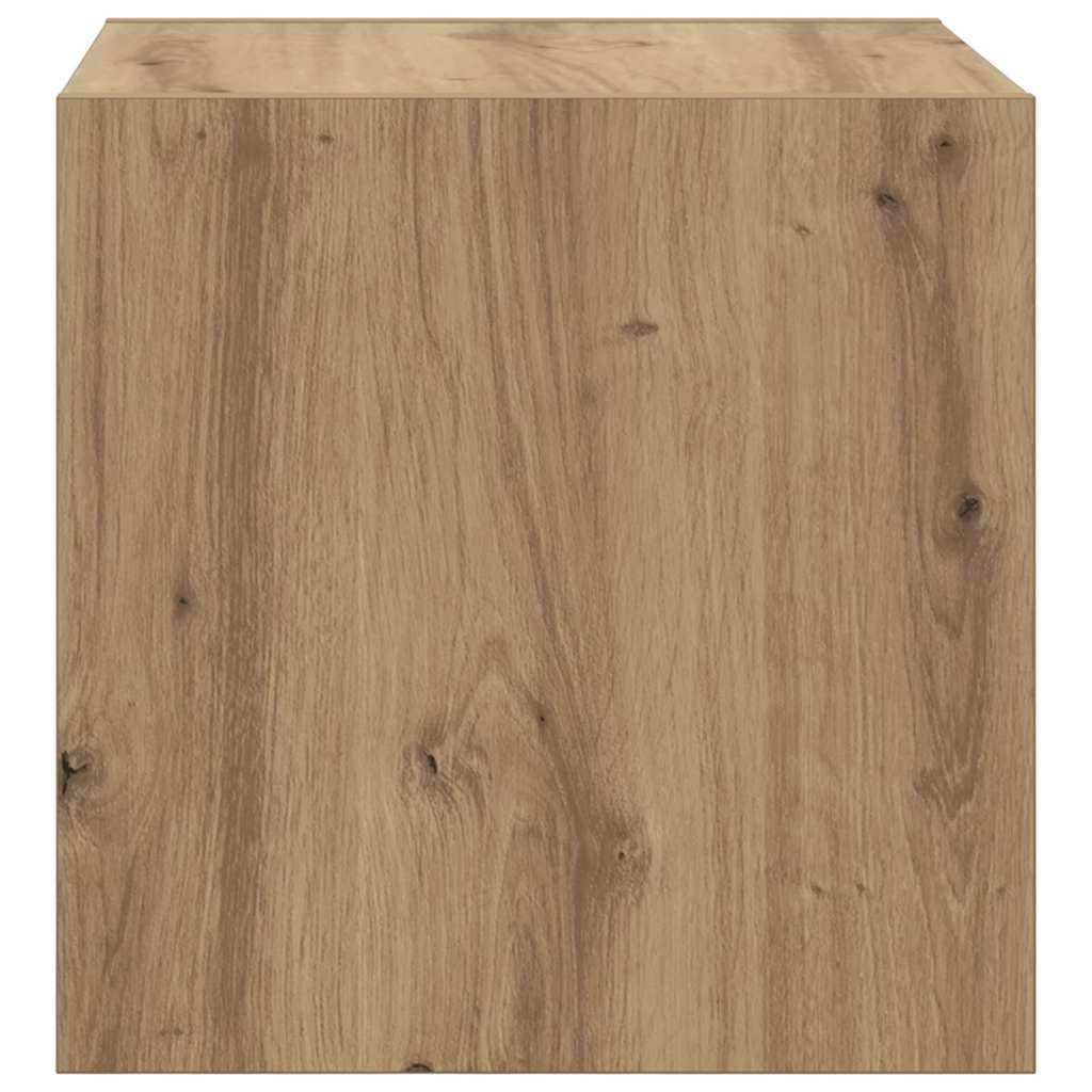 Nástěnná Skříňka Nástěnná Montáž 2 Pcs Artisanový Dub