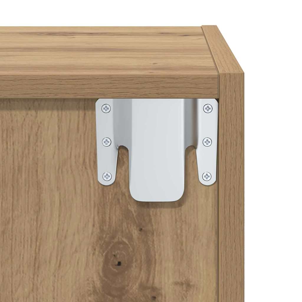 Sestava Tv Skříněk 37 X 37 X 72 Cm Artisanový Dub