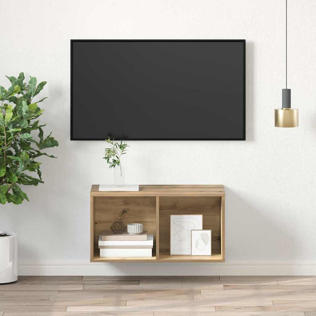 Sestava Tv Skříněk 37 X 37 X 72 Cm Artisanový Dub