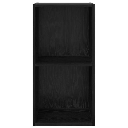 Sestava Tv Skříněk 37 X 37 X 72 Cm Černý Dub Kompozitní Dřevo