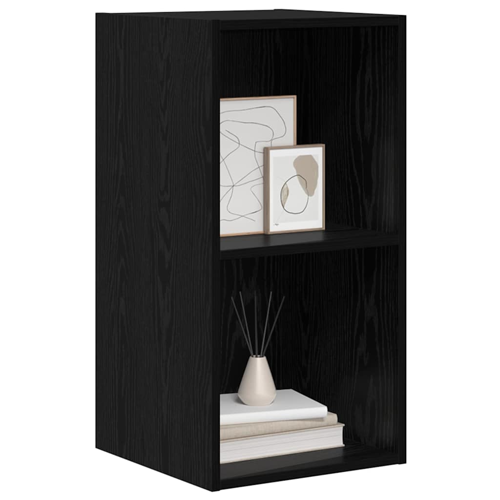 Sestava Tv Skříněk 37 X 37 X 72 Cm Černý Dub Kompozitní Dřevo