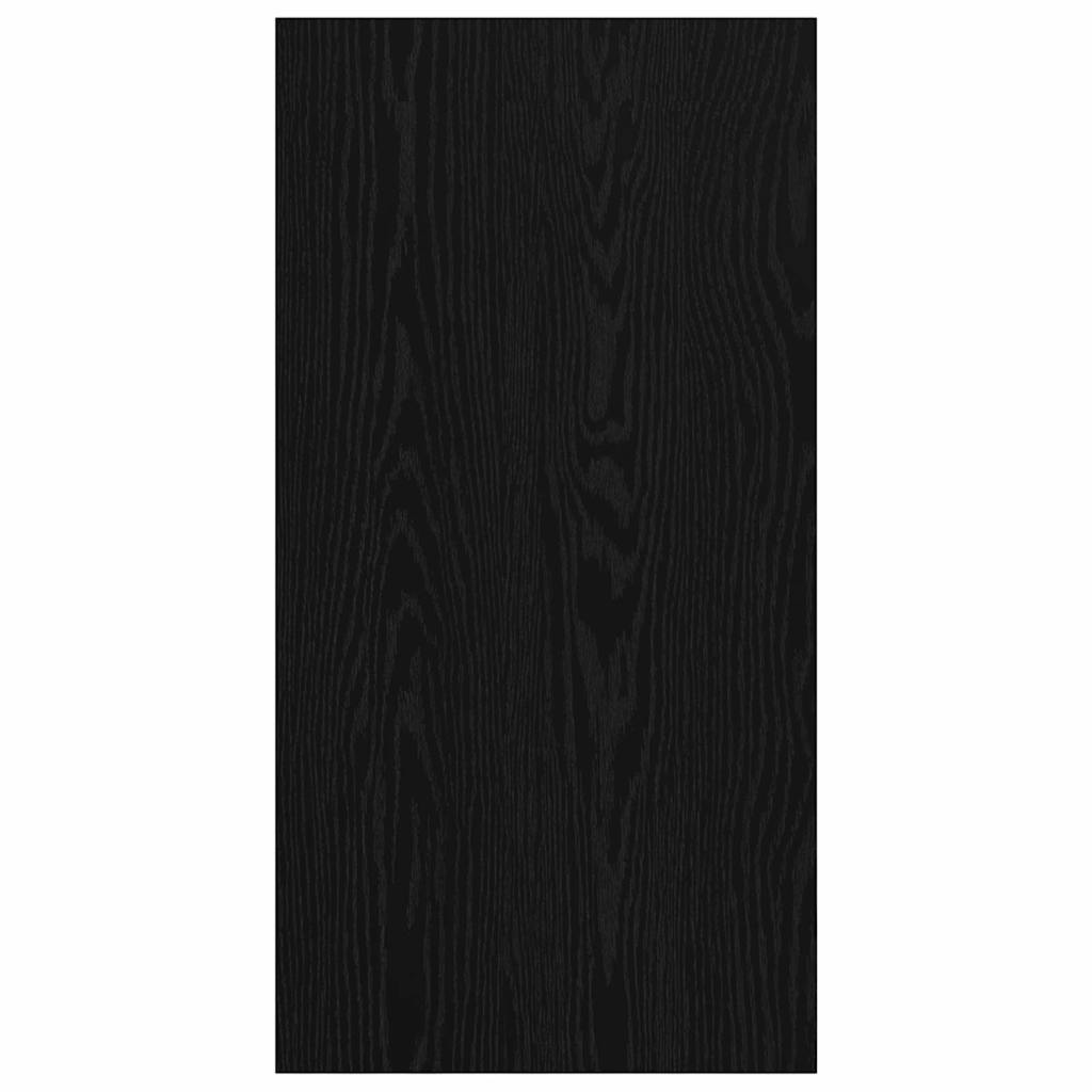 Sestava Tv Skříněk 37 X 37 X 72 Cm Černý Dub Kompozitní Dřevo