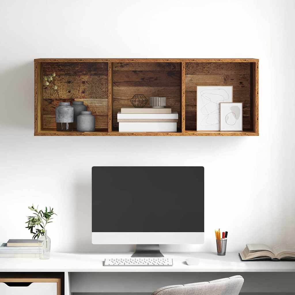 Sestava Tv Skříněk 37 X 37 X 107 Cm Staré Dřevo